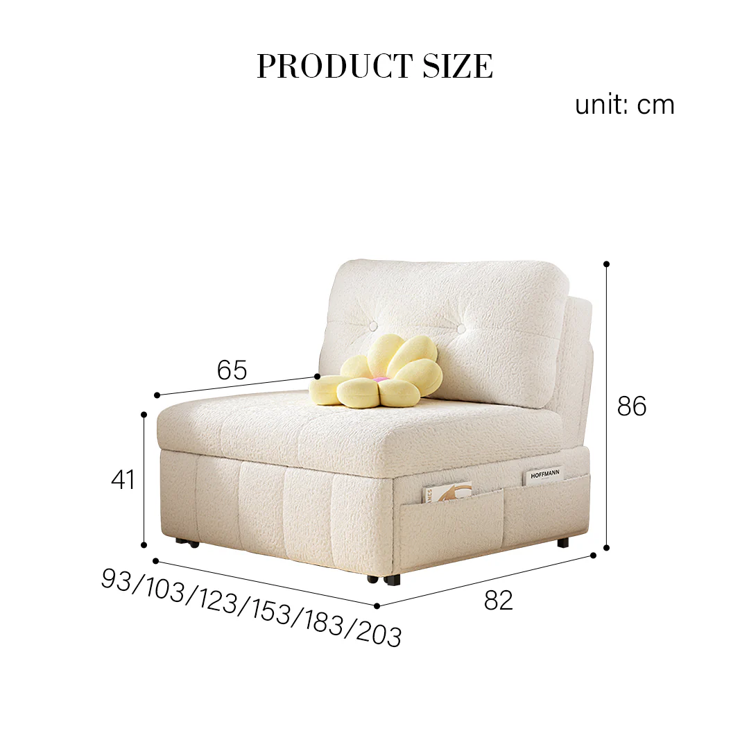 Elkins Two Seater Sofa Bed, Sleeper Chair - Image 10