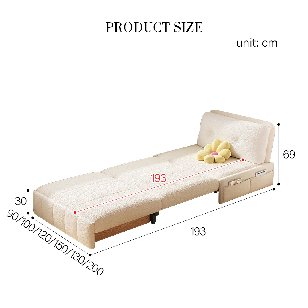 Elkins Two Seater Sofa Bed, Sleeper Chair - Image 11