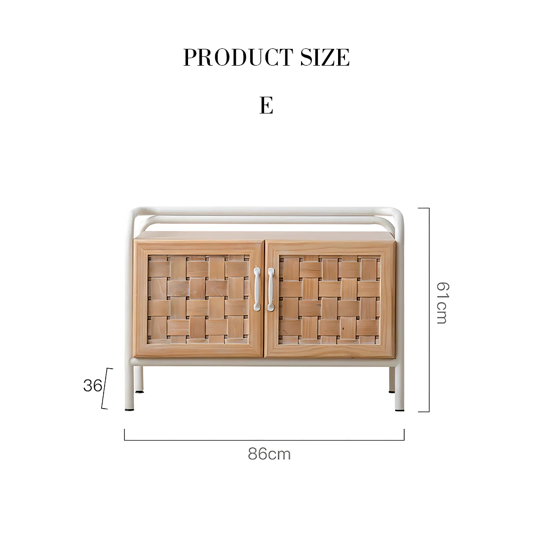 Eris Wooden Sideboard, Solid Wood - Image 10