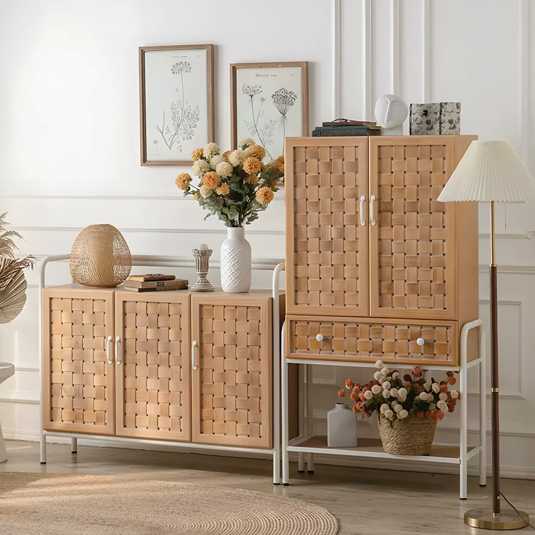 Eris Wooden Sideboard, Solid Wood - Image 2
