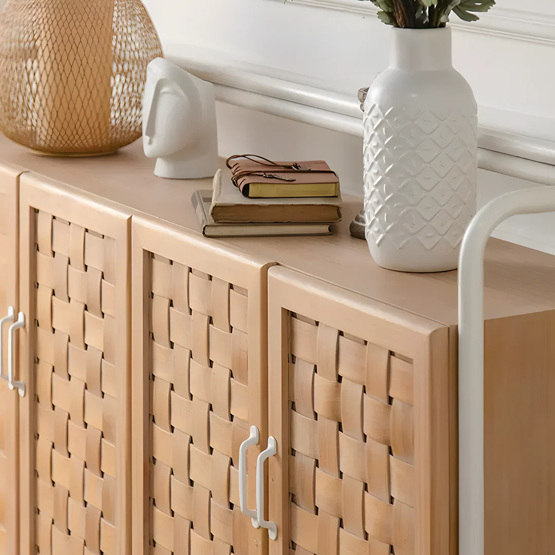 Eris Wooden Sideboard, Solid Wood - Image 4