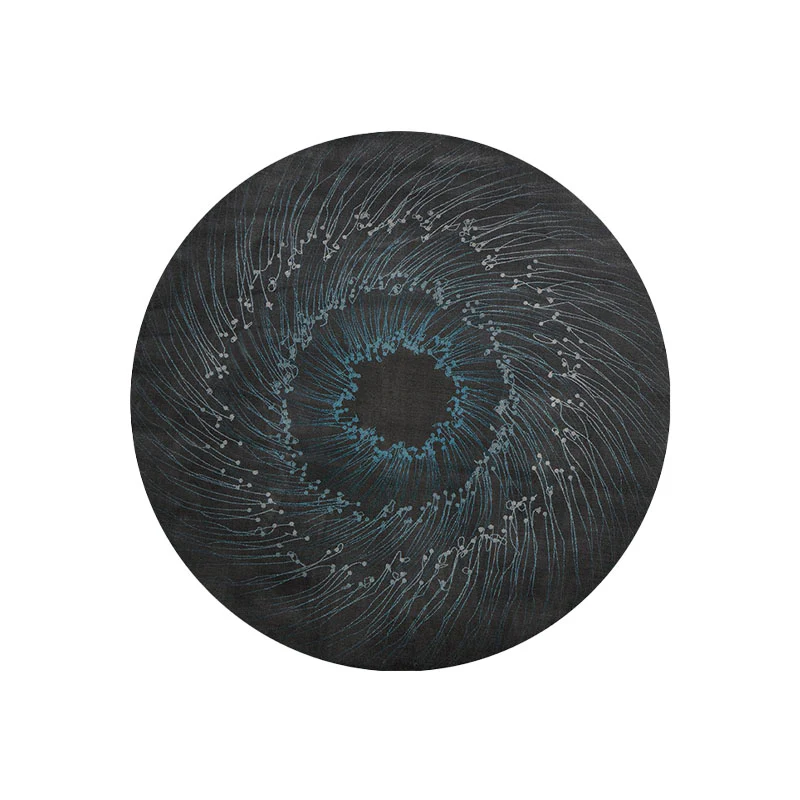 Etaoline Round Living Room Rug, Various Styles Available - Image 4