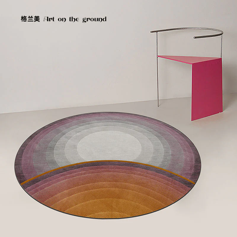 Etaoline Round Living Room Rug, Various Styles Available - Image 6