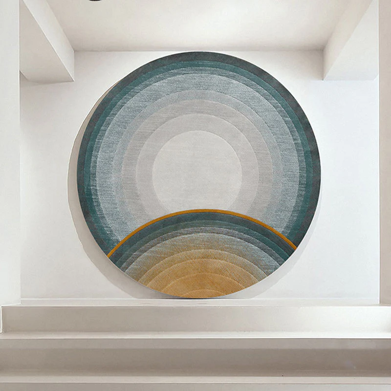 Etaoline Round Living Room Rug, Various Styles Available - Image 8