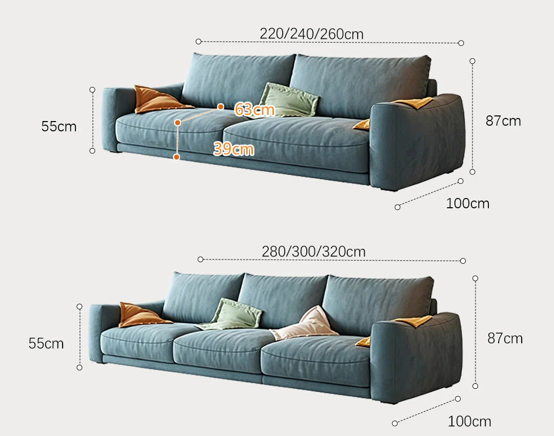 Ethan Knole Two Seater, Three Seater, Four Seater Sofa, Velvet - Image 13