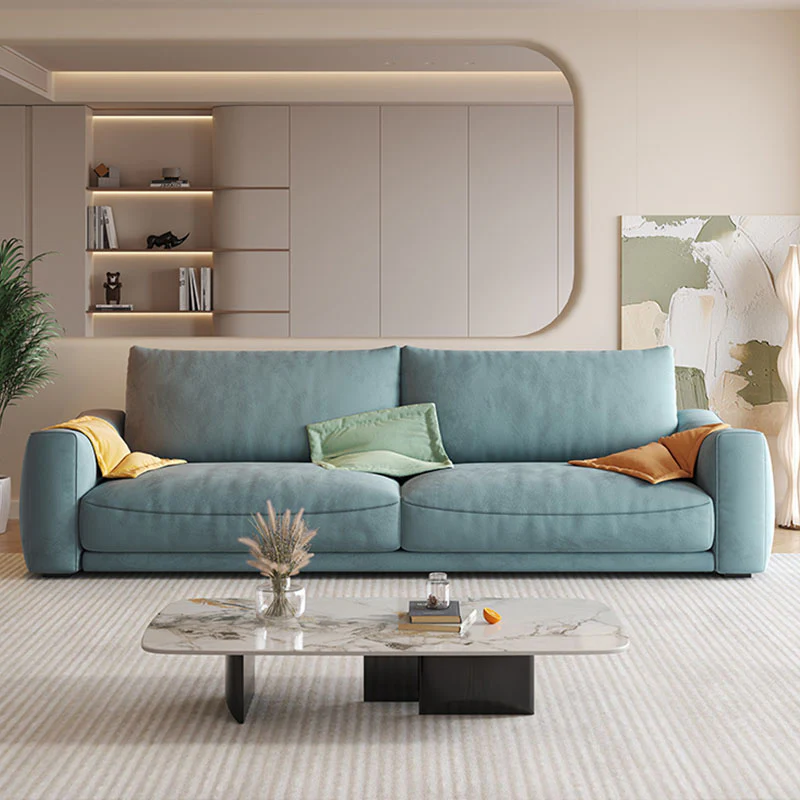 Ethan Knole Two Seater, Three Seater, Four Seater Sofa, Velvet - Image 4
