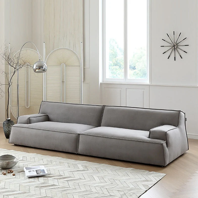 Fanny Two Seater, Three Seater, Four Seater Sofa, Suede, Grey - Image 3