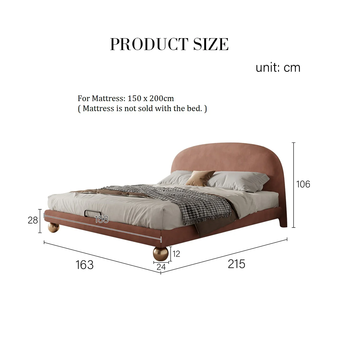 Fatima Bed For Girl, King Size Bed - Image 12