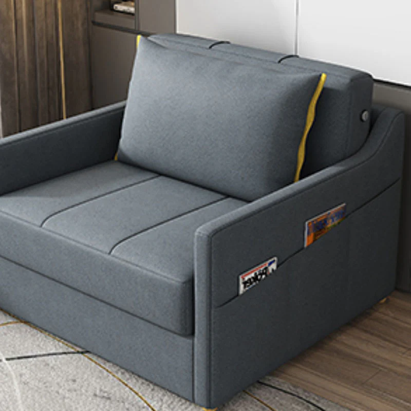 Fido Single Seater Sofa Bed, Dark Grey / 96cm (New/ Clearance) - Image 3