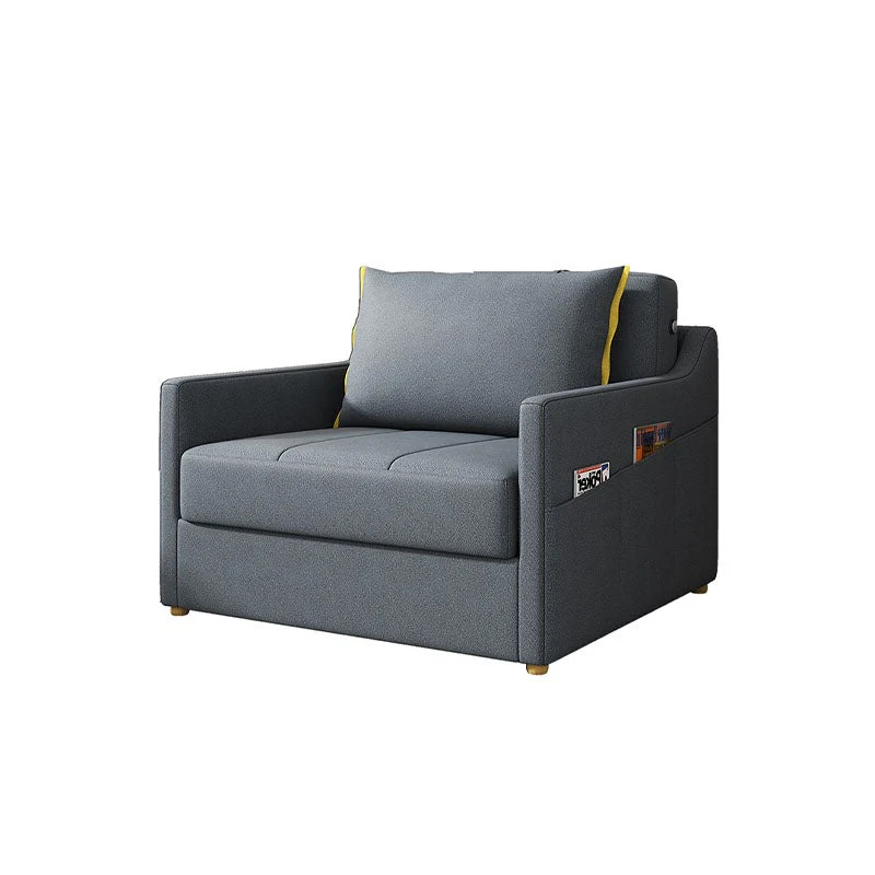 Fido Single Seater Sofa Bed, Dark Grey / 96cm (New/ Clearance) - Image 5