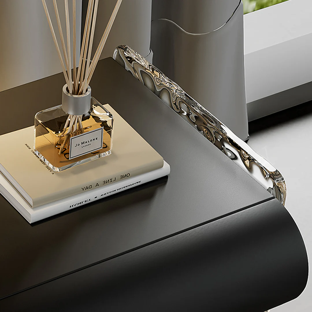 Figueroa Bedside Table With Storage & Light Strip - Image 5