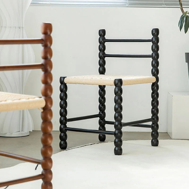 Fiona Dining Chair, Rattan Seat - Image 5