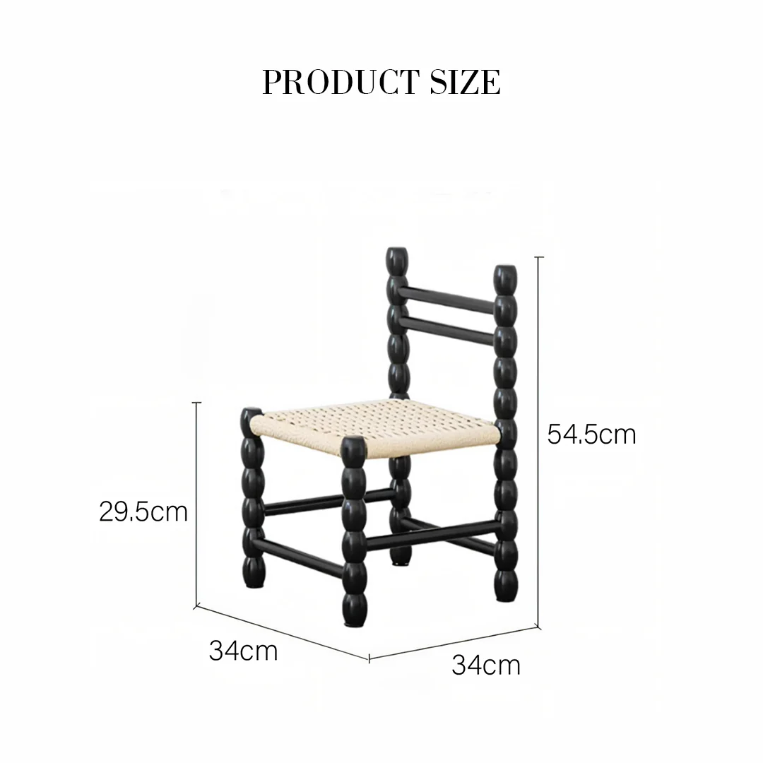 Fiona Dining Chair, Rattan Seat - Image 6