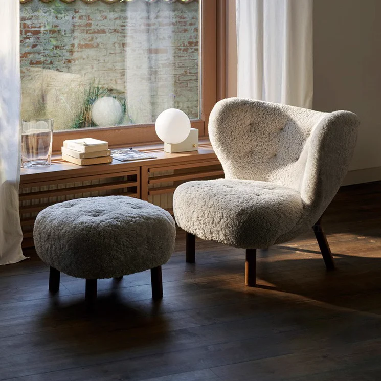 Fitz Lounge Chair, White - Image 5