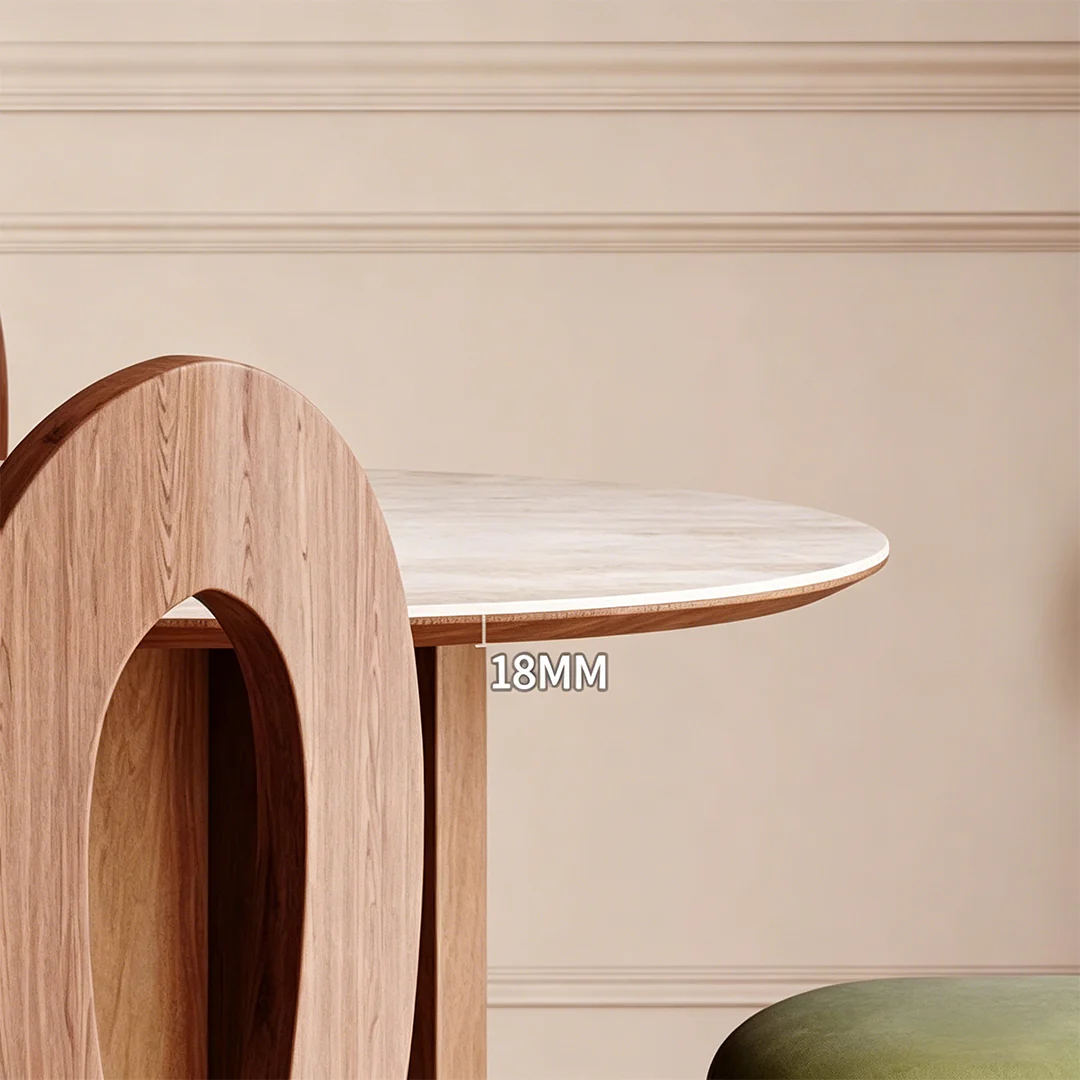 Frederica Dining Table, With Sintered Stone Top - Image 7