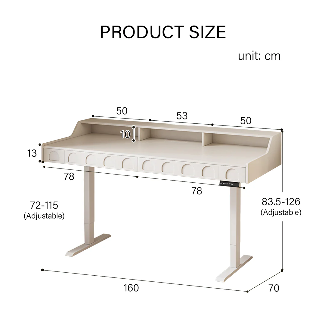 Freya Smart Standing Office Desk, Up And Down, Electric Height Adjustable - Image 11