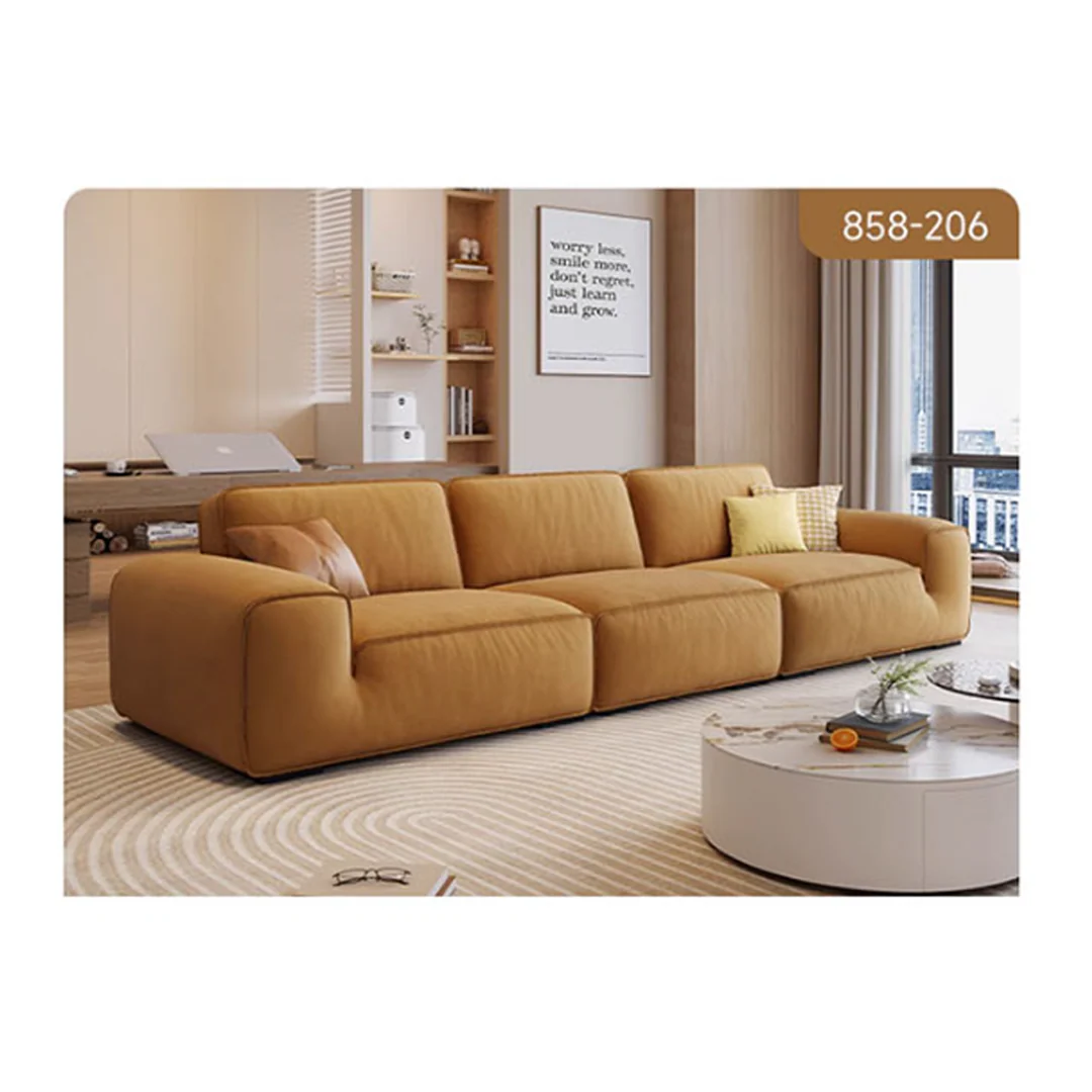 Freya Three Seater Corner Sofa, Suede - Image 7