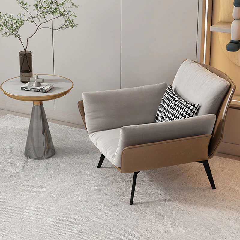 Genevieve Armchair, Leather - Image 4