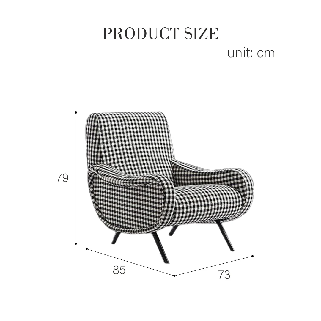 Georgios Lounge Chairs/ Armchair, Linen - Image 7