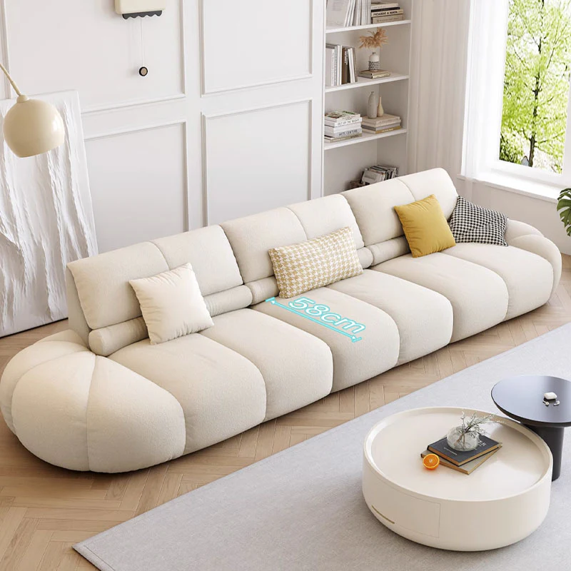 Gia Round Three Seater Sofa - Image 3