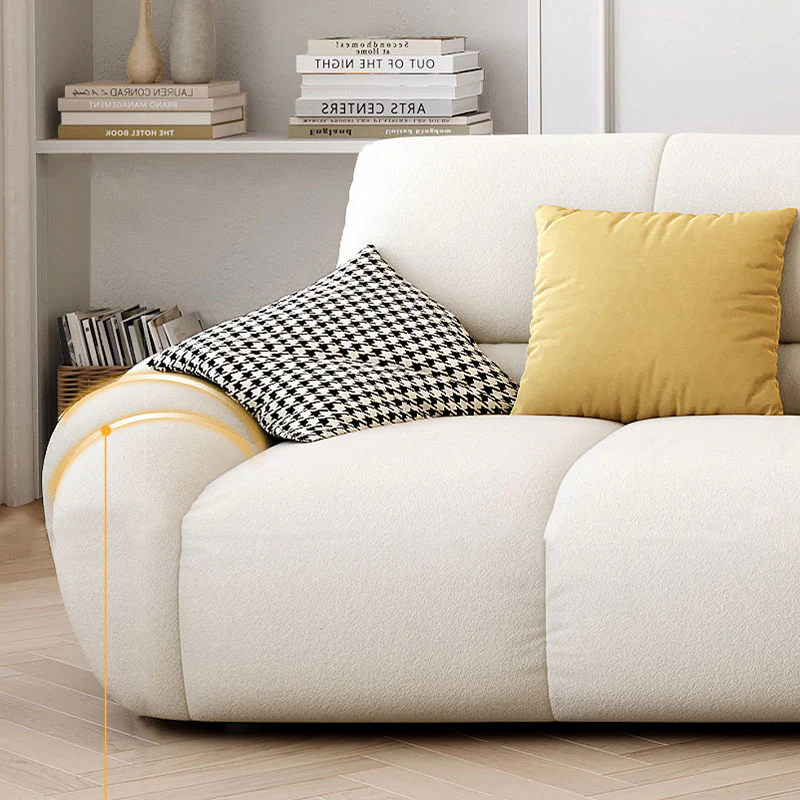 Gia Round Three Seater Sofa - Image 4