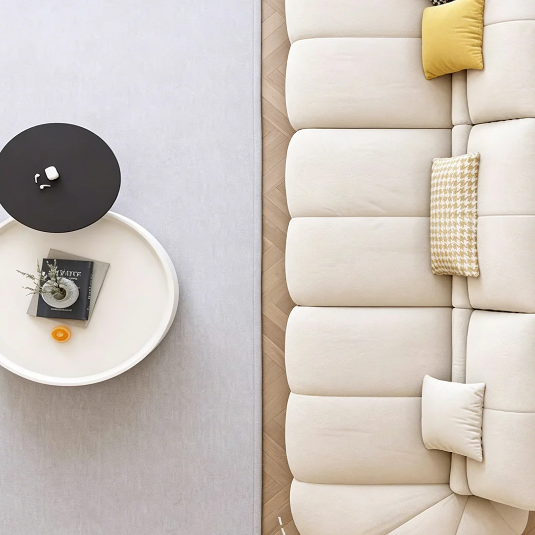Gia Round Three Seater Sofa - Image 7