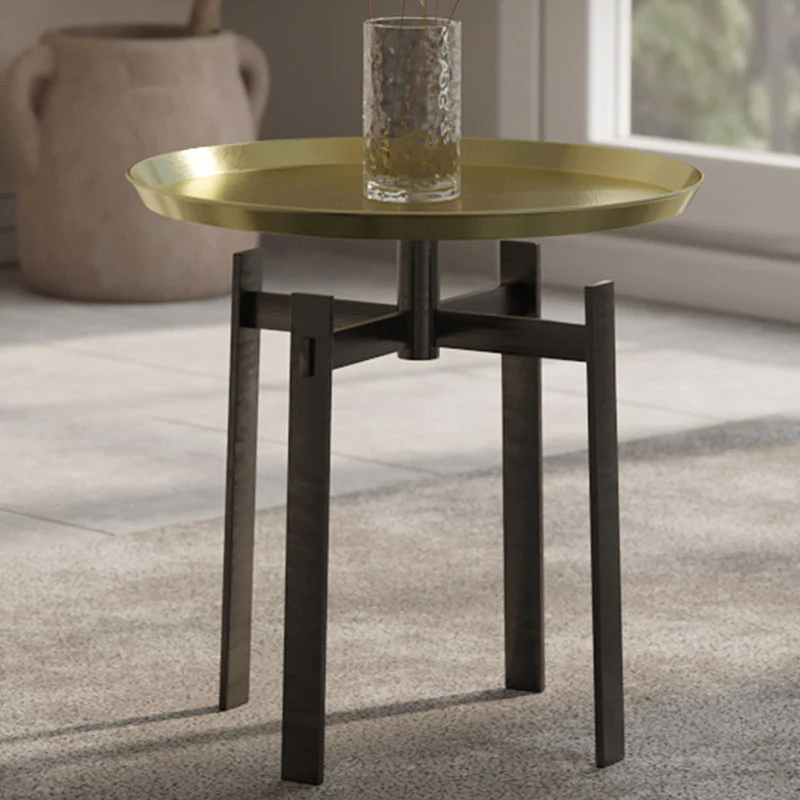 Giles Side Table, Copper Carbon & Metal Copper - Image 6