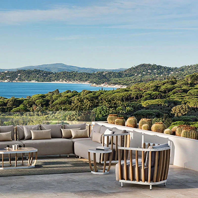 Gloria Outdoor Sofa Set, Outdoor Furniture, Teak Wood - Image 5