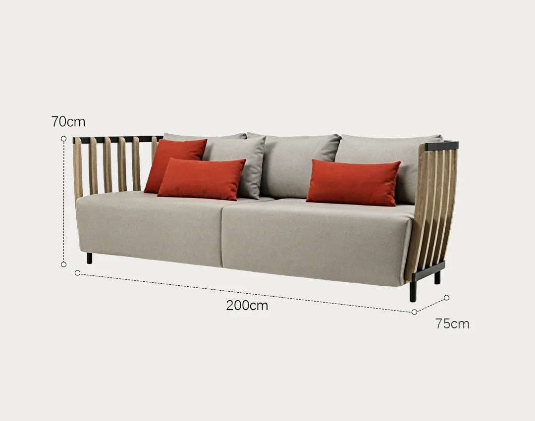 Gloria Outdoor Sofa Set, Outdoor Furniture, Teak Wood - Image 8