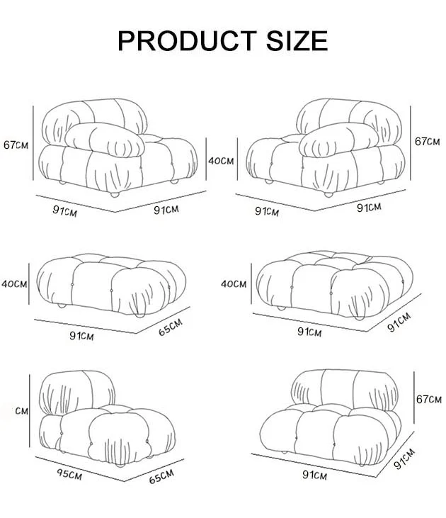 Green B&B Camaleonda Style Sofa, Two Seater, Three Seater, Two Seater Corner Sofa, Velvet - Image 9