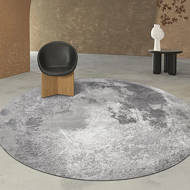 Grey and White Moon Rug, Various Styles Available - Image 3