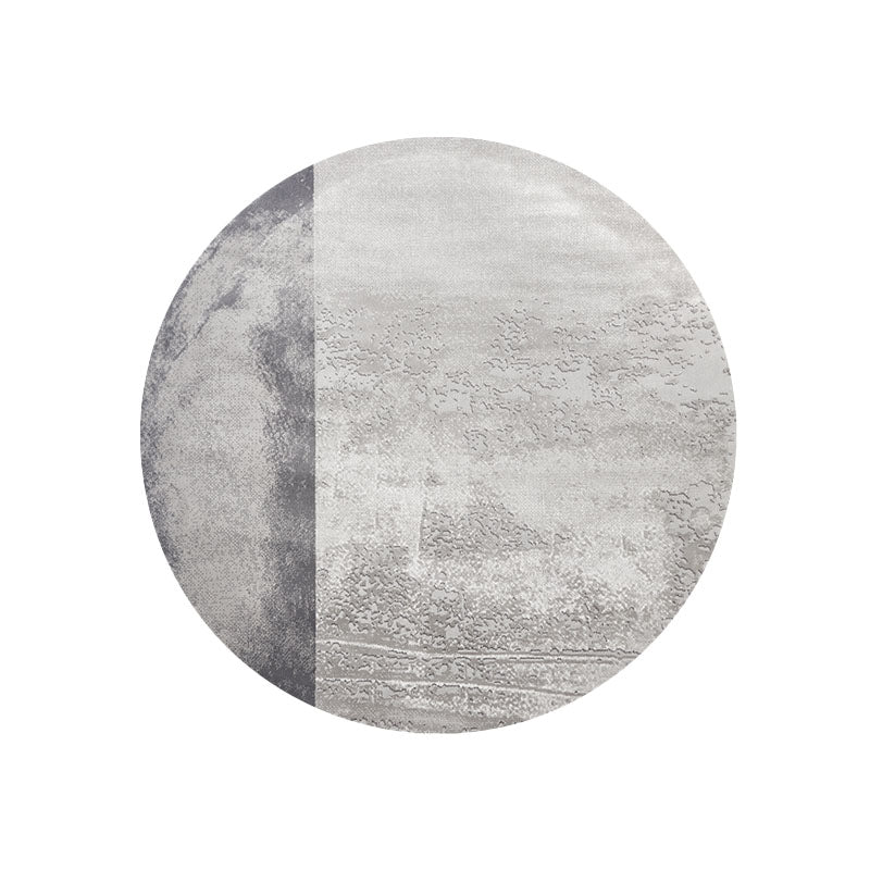 Grey and White Moon Rug, Various Styles Available - Image 8