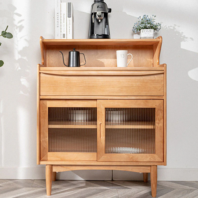 H11 Elvis Rattan Sideboard, Oak - Image 4