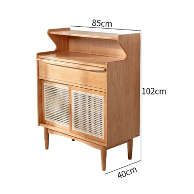 H11 Elvis Rattan Sideboard, Oak - Image 6