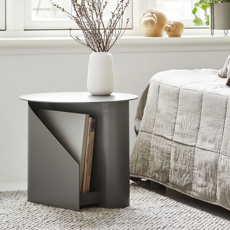 Hector Side Table with Book Storage - Image 4