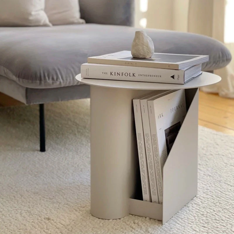Hector Side Table with Book Storage - Image 5