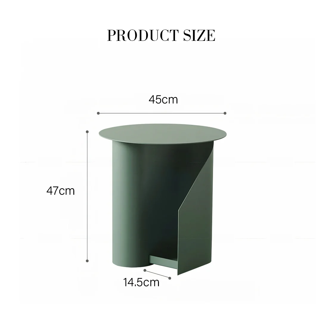 Hector Side Table with Book Storage - Image 6