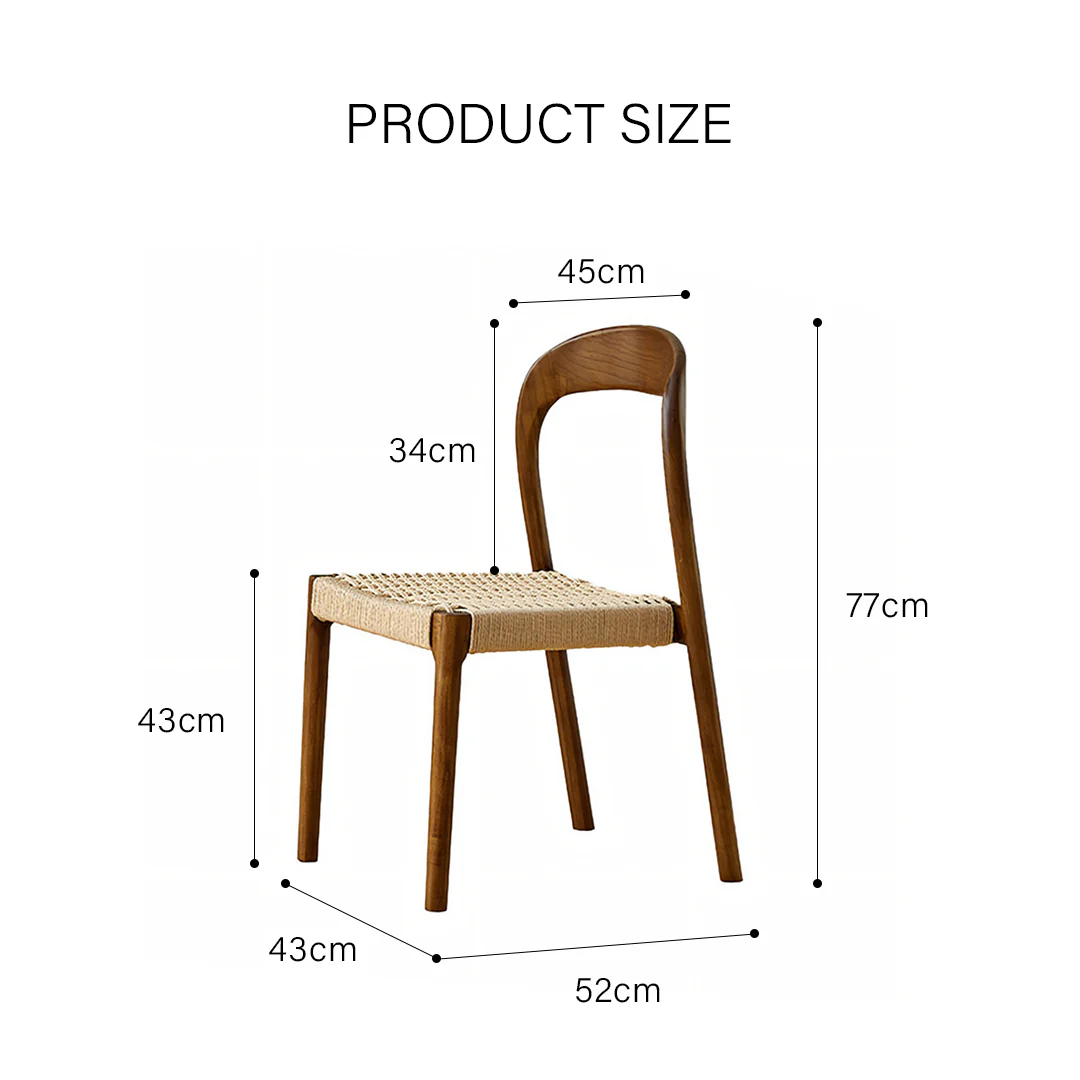 Henry Dining Chair, Rattan - Image 7