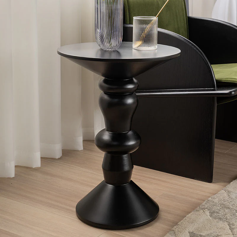 Horace Side Table, Ash wood & Black - Image 4
