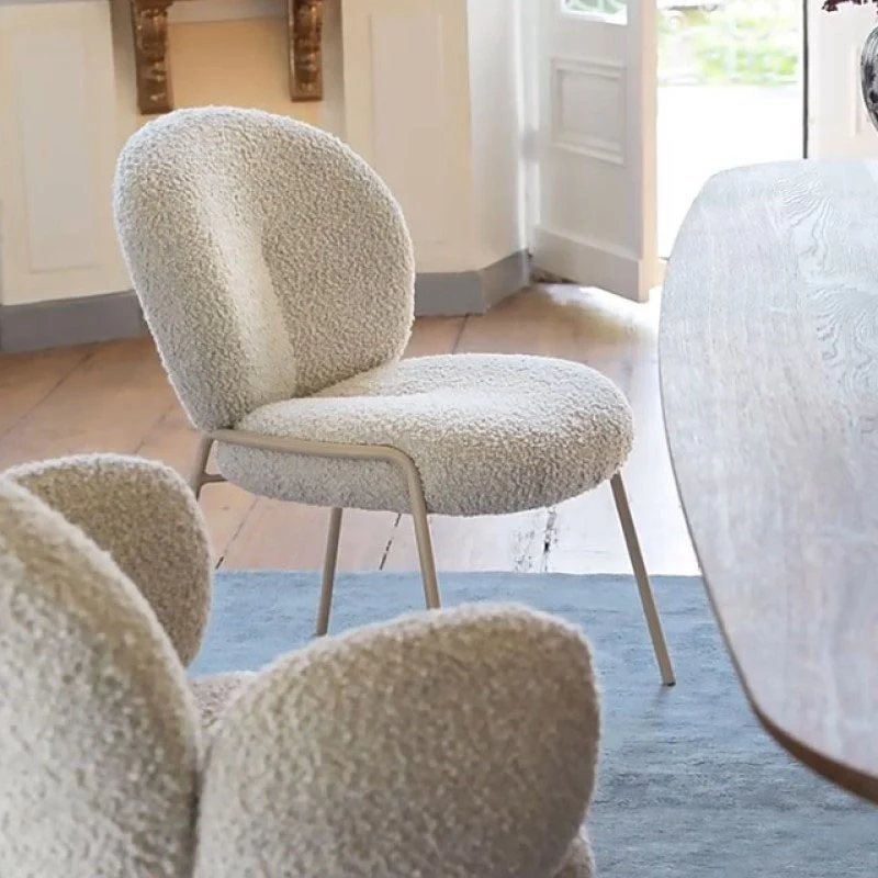 Horatio Dining Chair, Boucle - Image 3