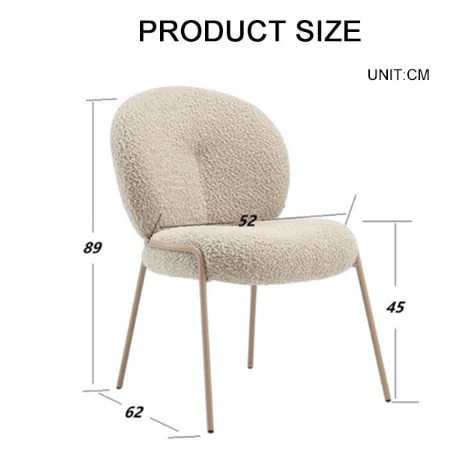 Horatio Dining Chair, Boucle - Image 6