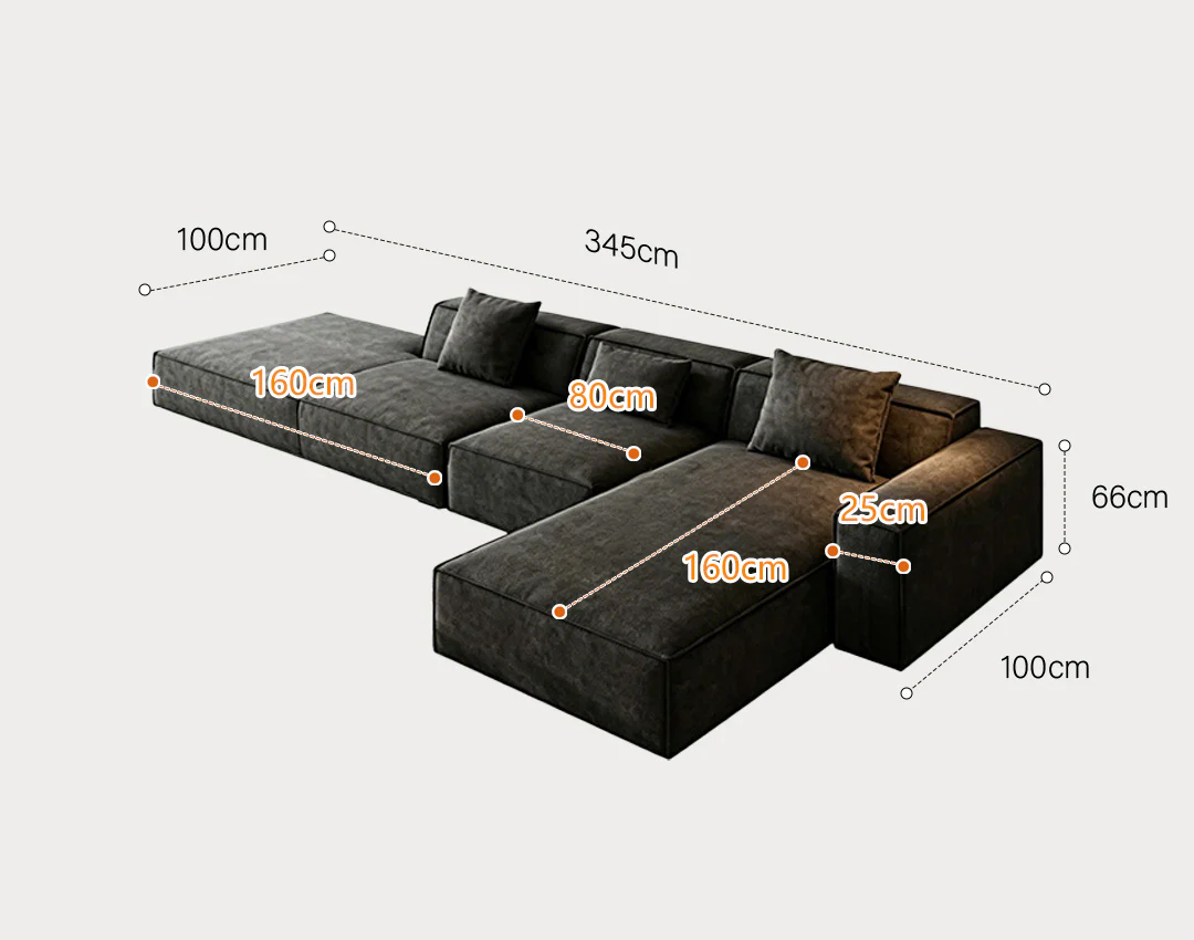 Hoshi HB12 Two Seater, Three Seater Sofa, Leathaire - Image 15