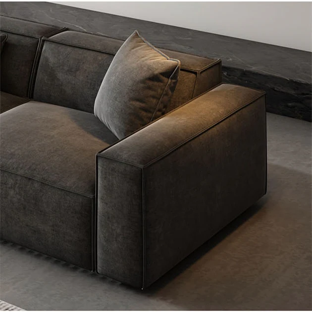 Hoshi HB12 Three Seater Corner, Four Seater Corner Sofa, Leathaire - Image 5