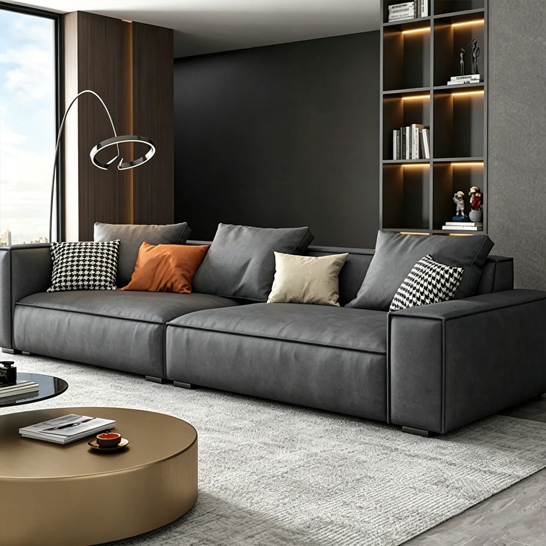 Hoshi HB12 Two Seater, Three Seater Sofa, Leathaire - Image 6