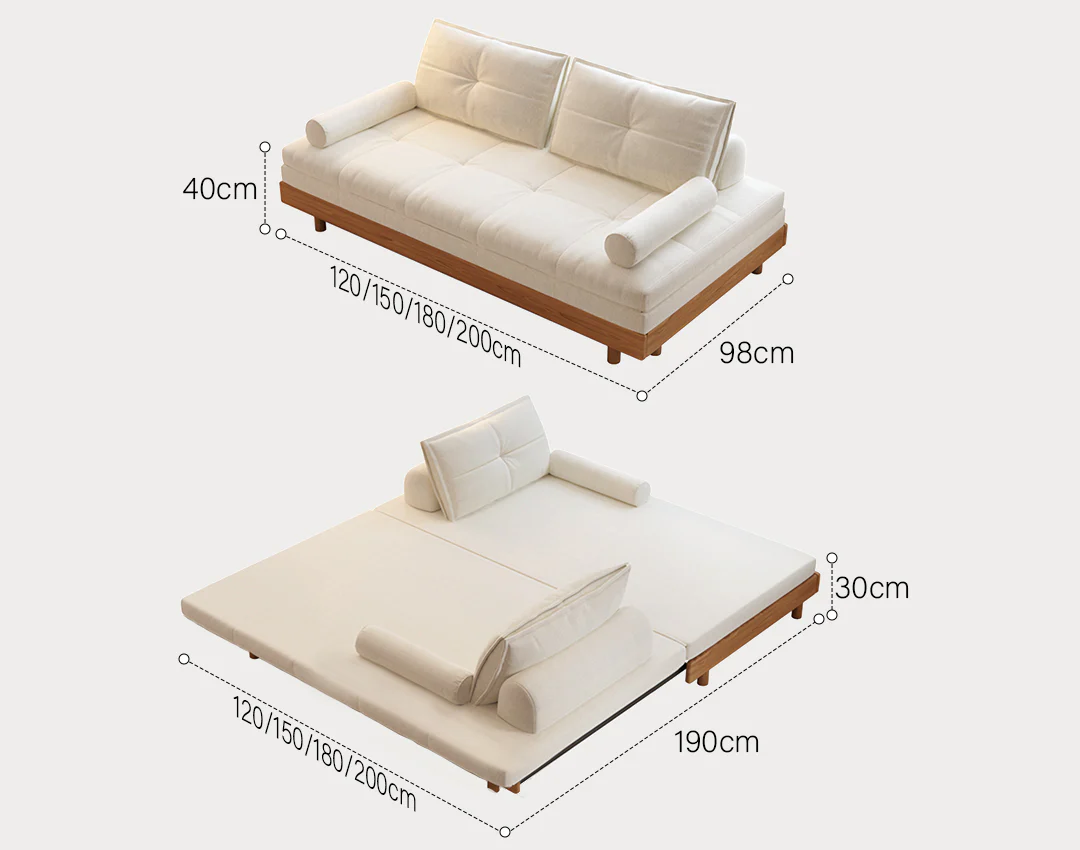 Howard Two Seater Sofa Bed - Image 9