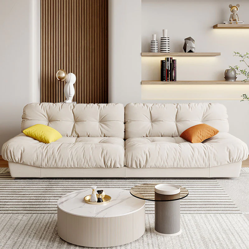 Hudson Soft Two Seater, Three Seater, Four Seater Sofa, Cream - Image 3