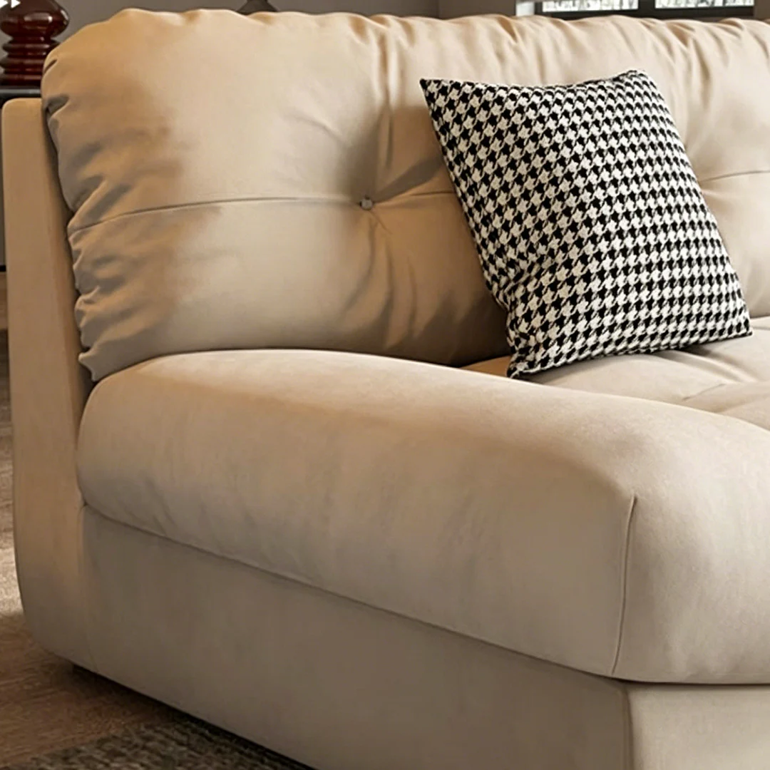 Hudson Soft Two Seater, Three Seater, Four Seater Sofa, Cream - Image 6