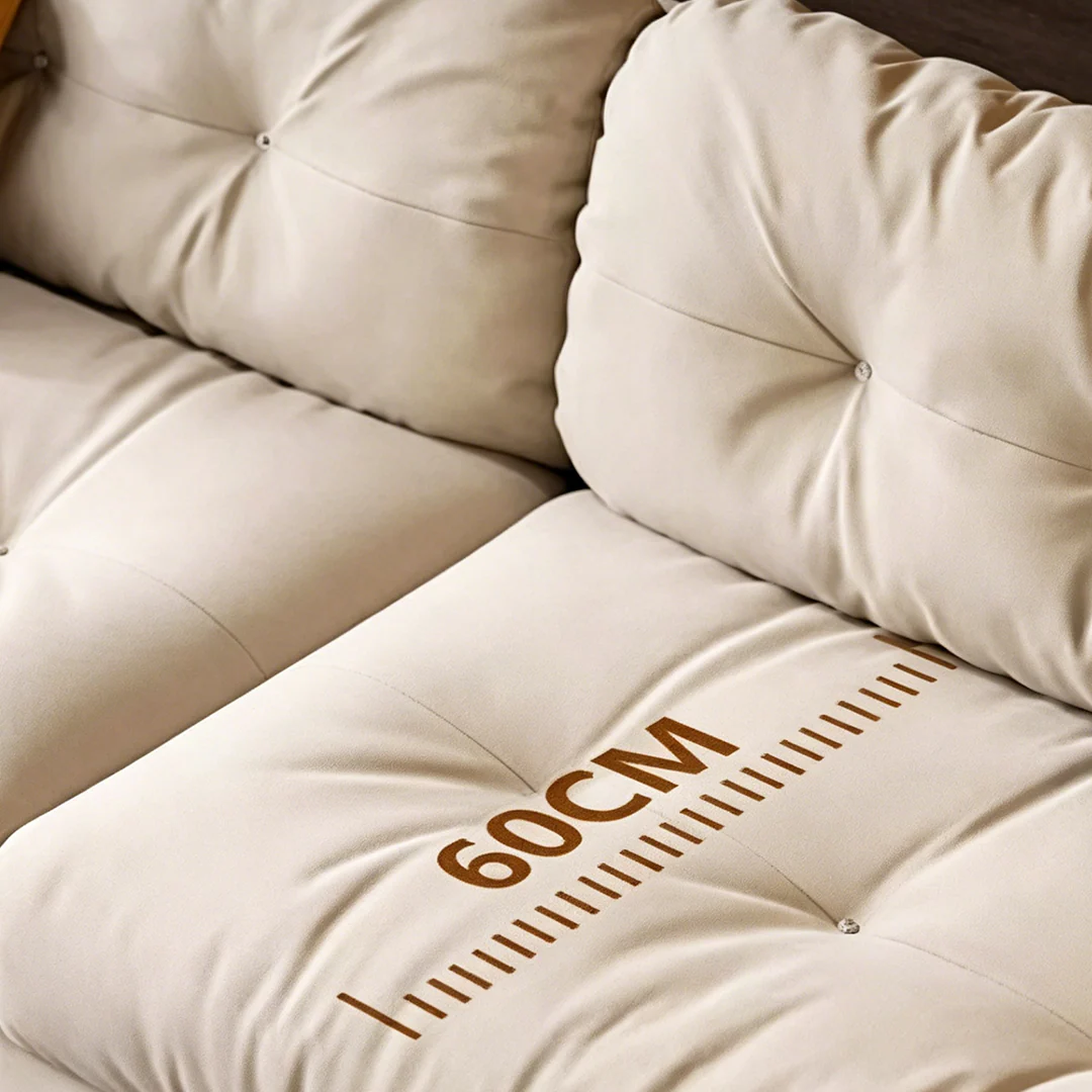 Hudson Soft Two Seater, Three Seater, Four Seater Sofa, Cream - Image 7
