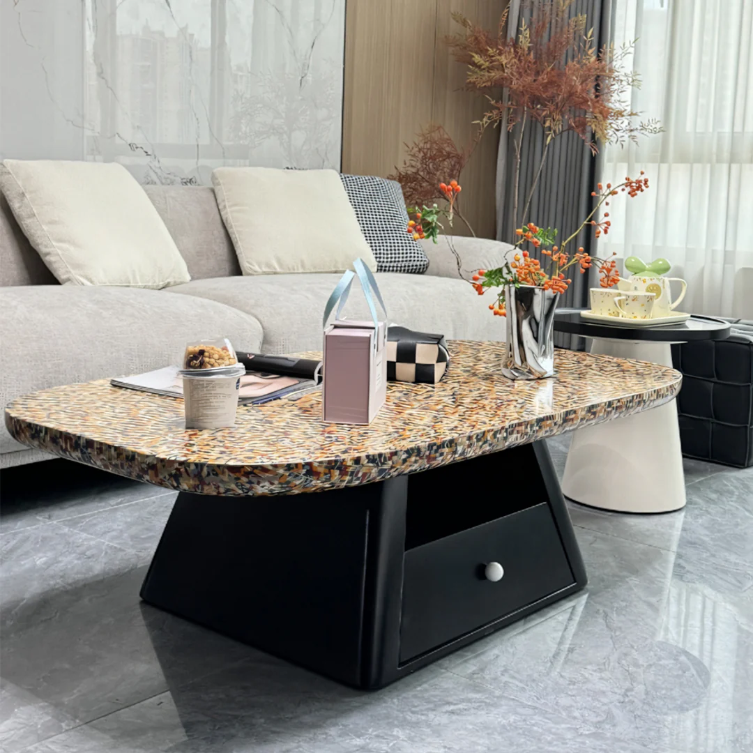 Hughes Nesting Coffee Table Set, Wood - Image 4