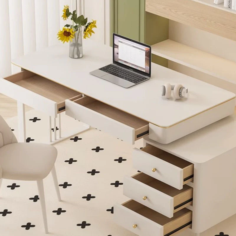 Ingram Office Desk, Sintered Stone - Image 3